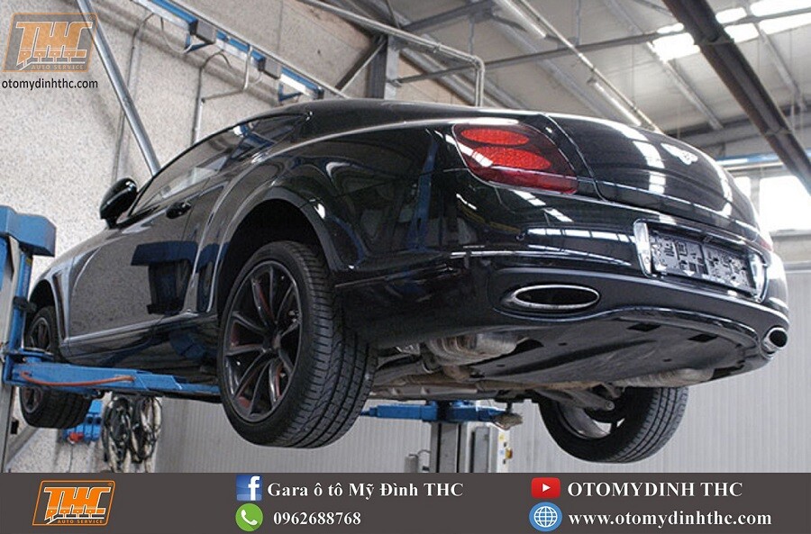 Xe ô tô Bentley sau khi sửa chữa