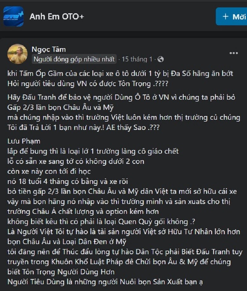 Ban-luan-ve-chan-gam-trong-dien-dan-group-Anh-Em-OTO