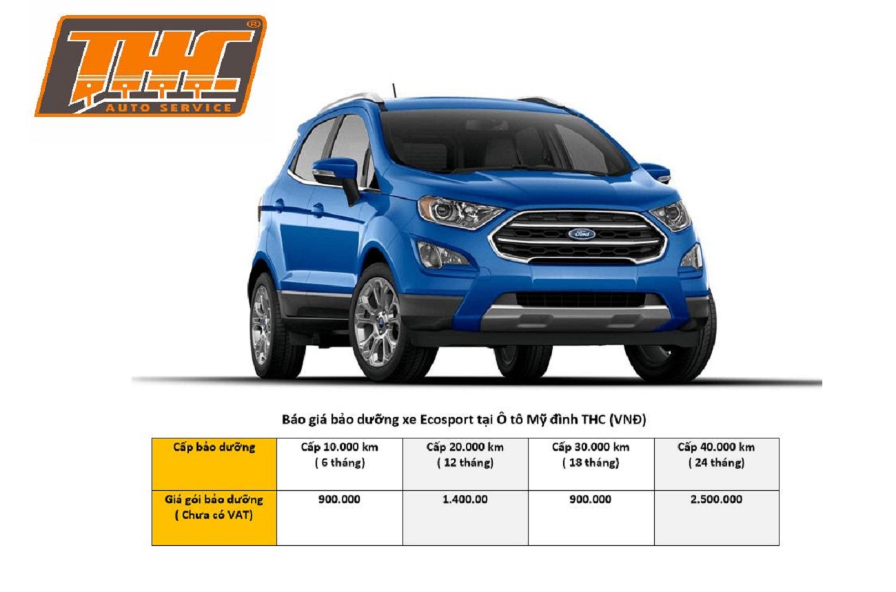 Bảng giá bảo dưỡng xe Ford Ecosport thay dầu nhớt bao nhiêu lít  TRUNG  TÂM KỸ THUẬT Ô TÔ MỸ ĐÌNH THC